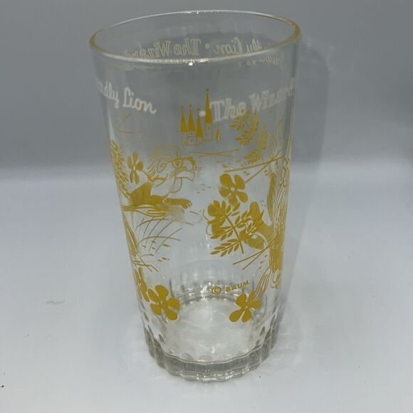 VINTAGE BAUM Wizard Of Oz The Cowardly Lion Drinking Glass - Picture 2 of 4